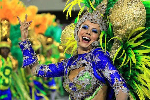 Ve dep cua vu cong samba