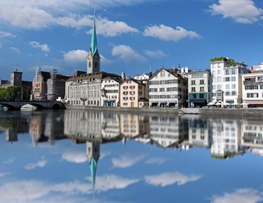 Khu pho co o Zurich