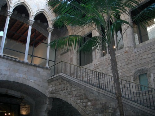 Mot goc bao tang Picasso Barcelona