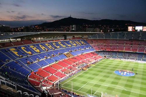 San van dong Camp Nou