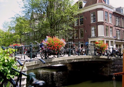 Tham quan thu do Amsterdam l