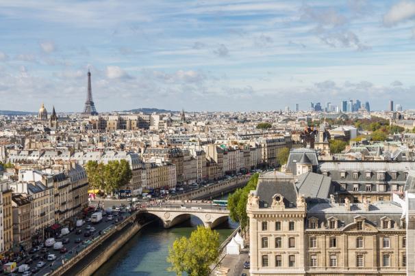 Thanh pho Paris xinh dep