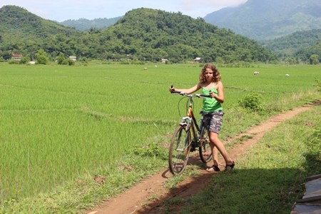 Mai Chau trong treo som mai